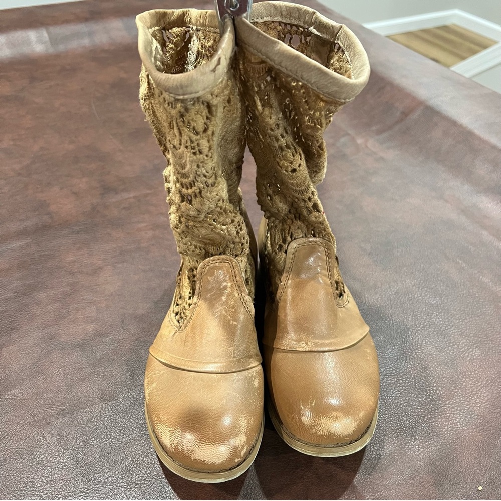 Free People Crochet Boots - Picture 2 of 12